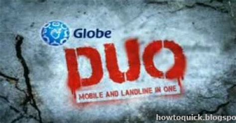 globe prepaid duo|Globe Duo .